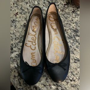 Sam Edelman size 10 black ballet flats